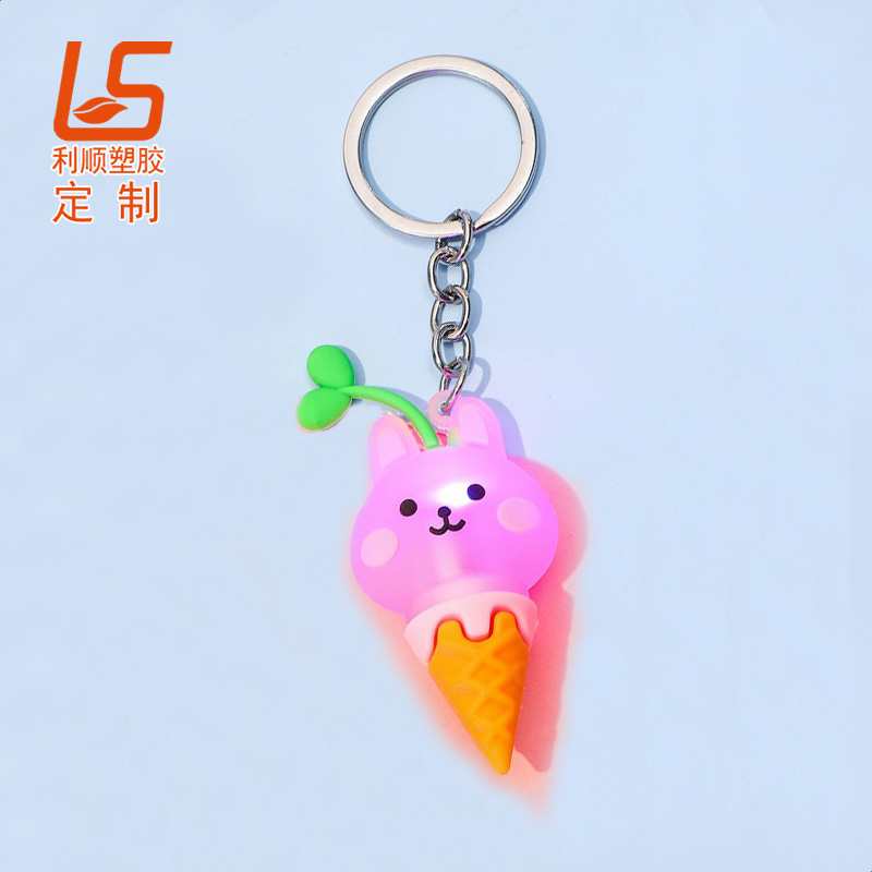 卡通LED閃燈鑰匙扣_LED硅膠鑰匙扣LED發(fā)光公仔鑰匙扣 (7)